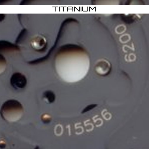 laser marking titanium medical part Sheffield